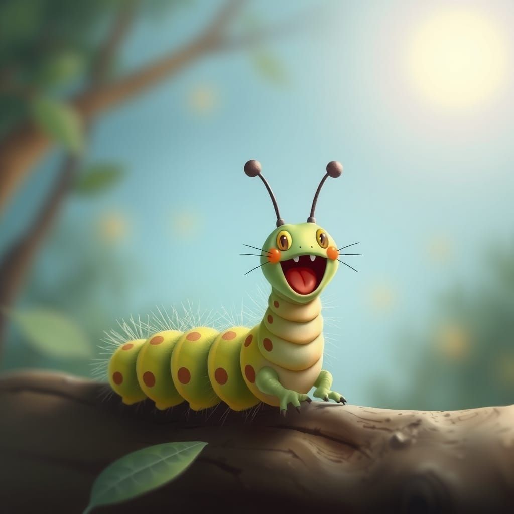 Excited Caterpillar