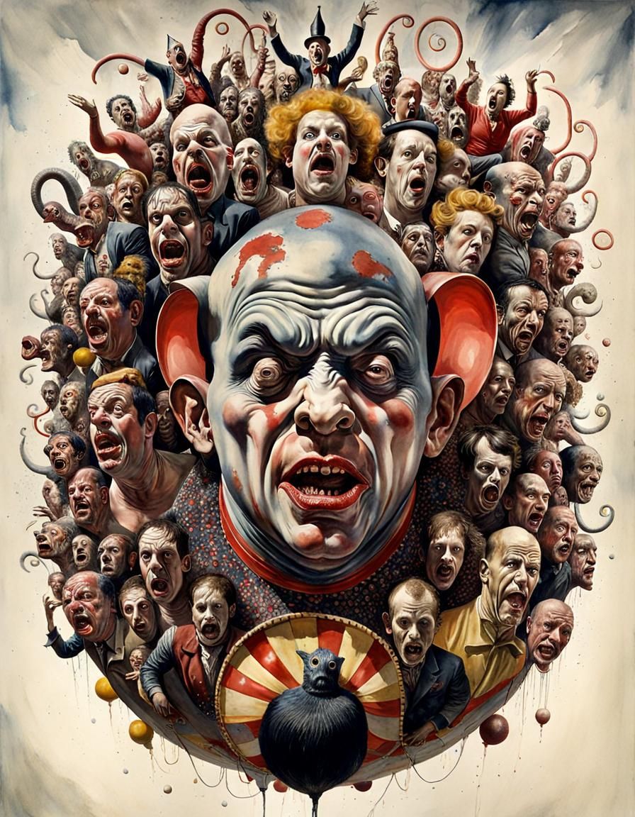 Macabre Circus of Grotesque Wonders
