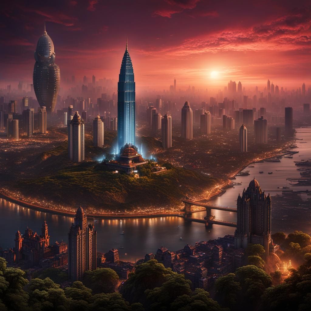 Mumbai in 2100: A Fantastical Vision