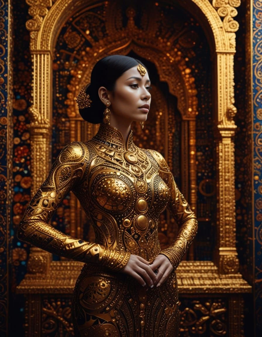 Radiating Cosmic Power Through Sacred Geometric Harmony