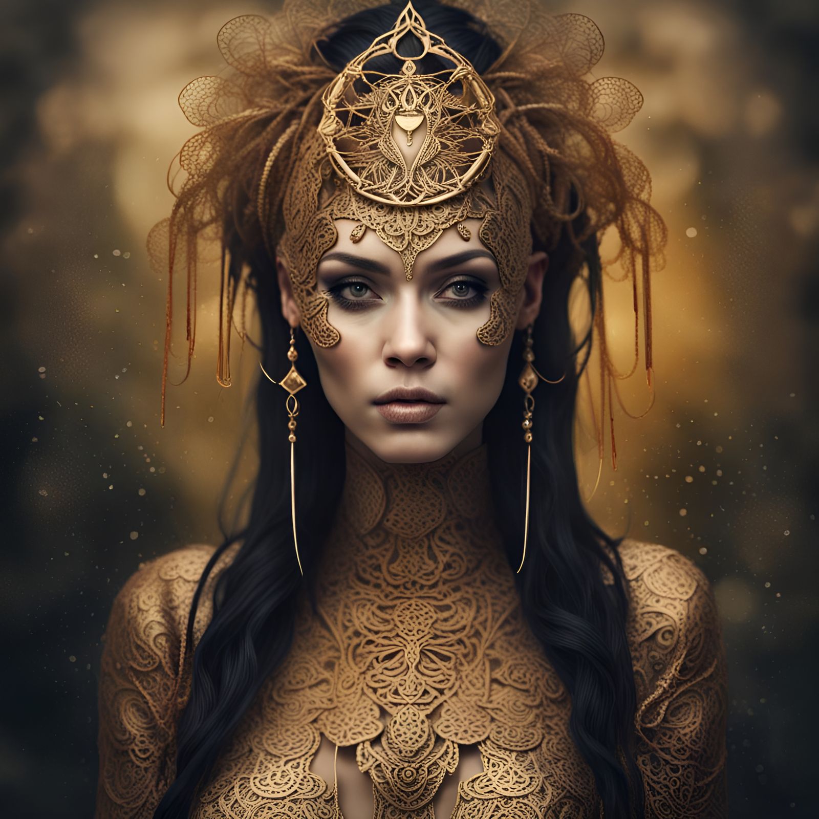 Woman portrait etherialism