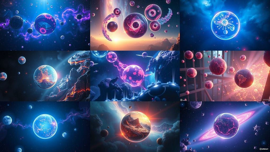 Cosmic Vortex of Infinite Universes