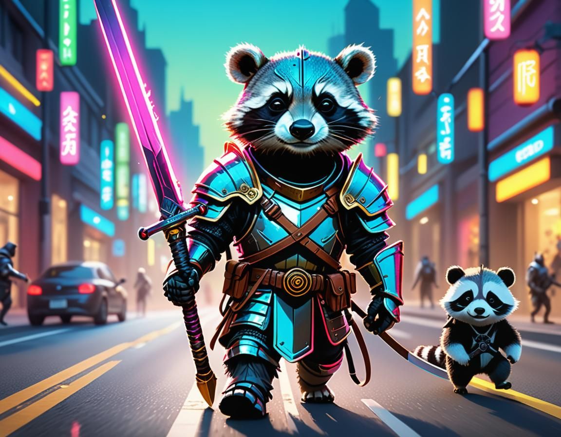 Neon Knight's EDM Journey Through Rajasthan: 8k Concept Art