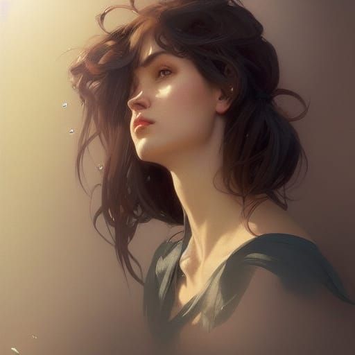 French People Having a Bad Day: Hyperdetailed Portrait