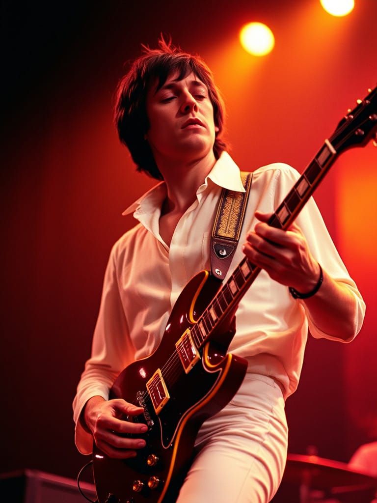 Rock Icon Pete Townsend Captured in Cinematic Glory