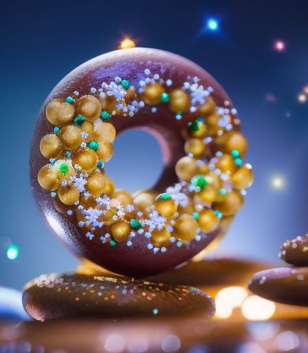 Detailed Donuts in Epic Cinematic Style