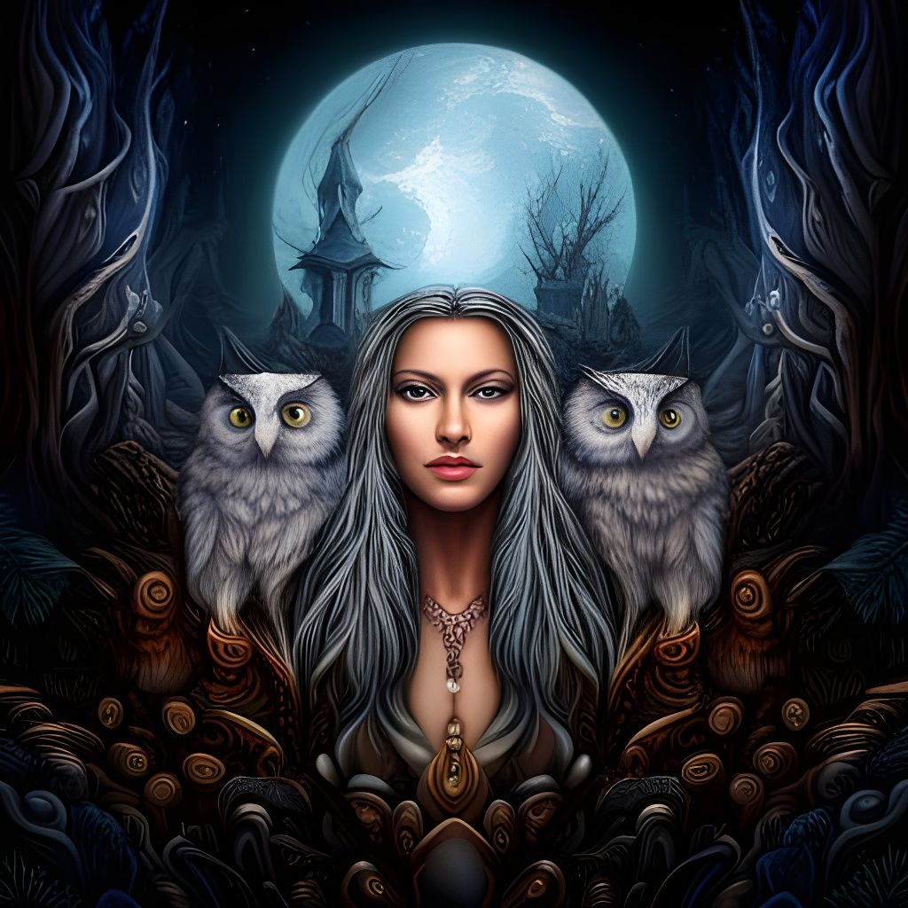 Owl woman