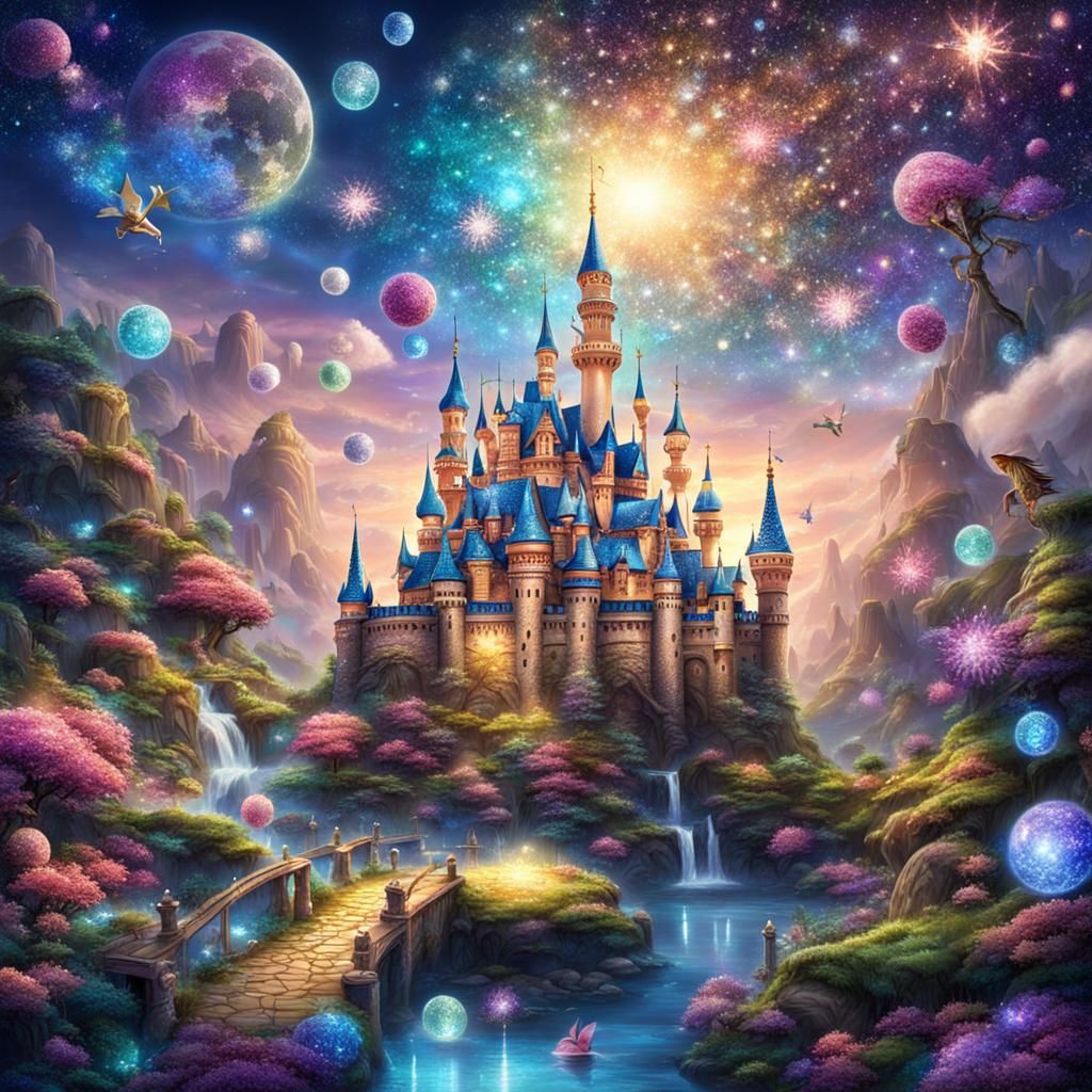 Sparkling Fantasy Landscape