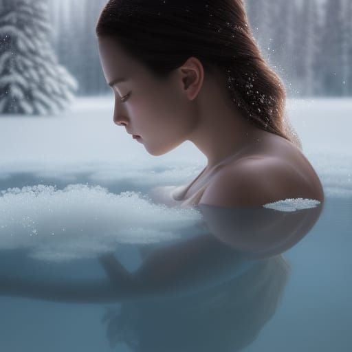 Icy bath