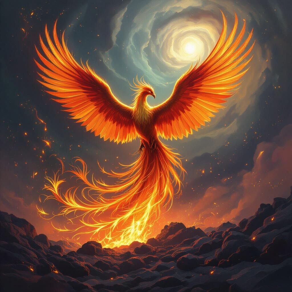 Phoenix Rising: Fantasy Concept Art