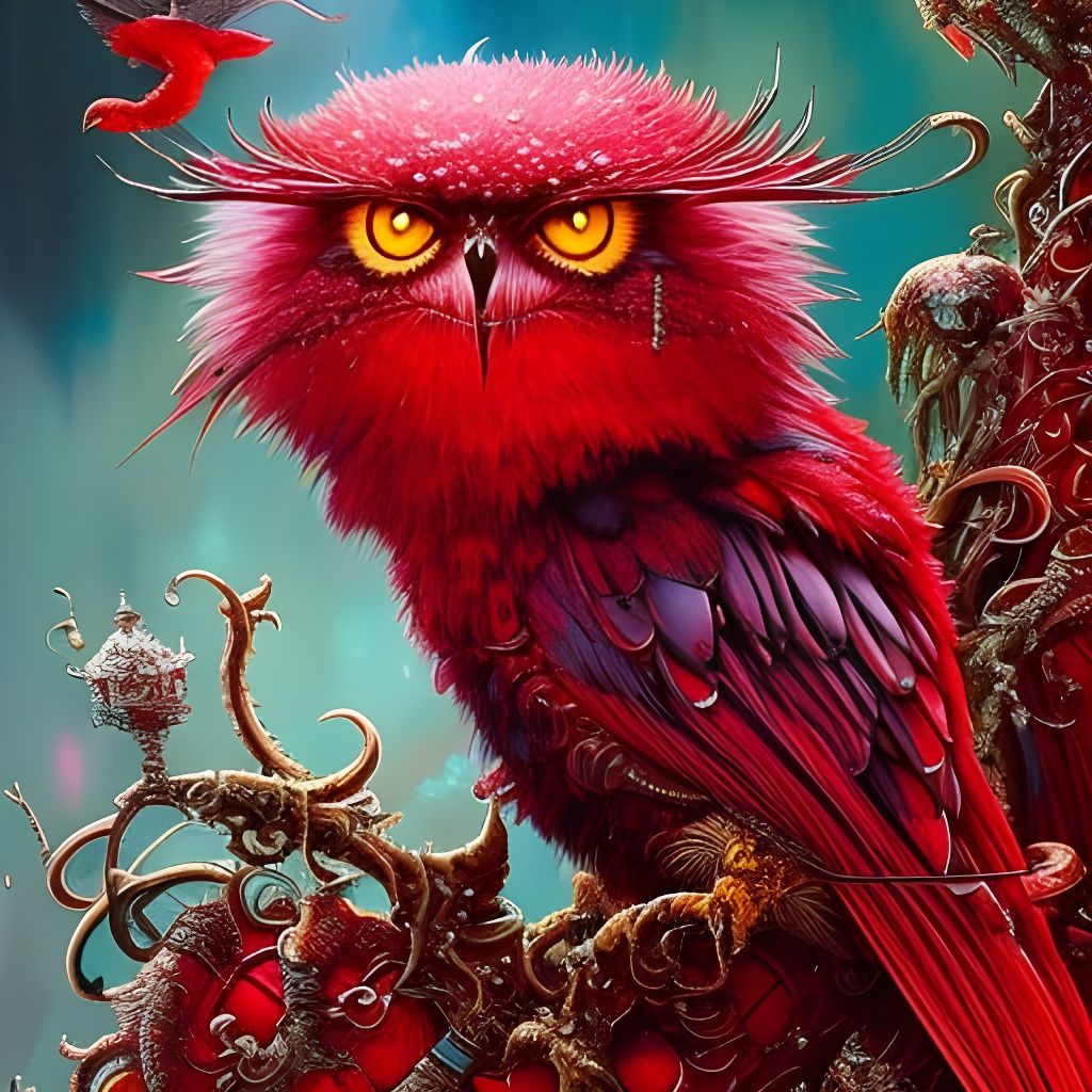 The Red Owl of Doom 😆