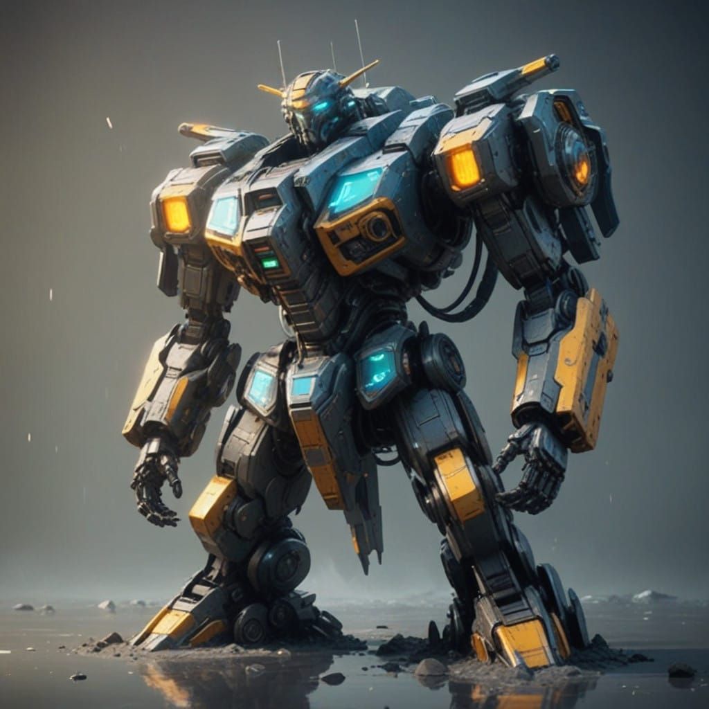 Epic Sci-Fi Mech Masterpiece in Stunning 8K Resolution