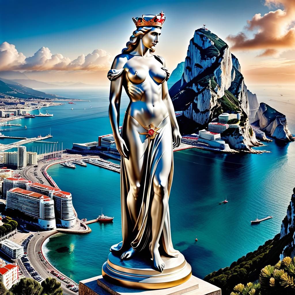 Gibraltar as a Woman