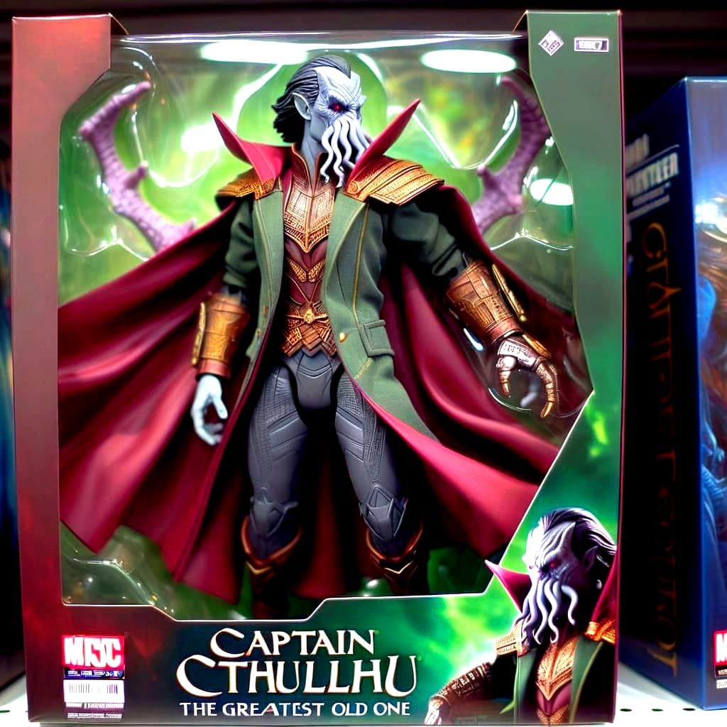 Professor Hieronymus Thull merged himself with the dark god Cthulhu to become CAPTAIN CTHULLHU: Tortured Hero