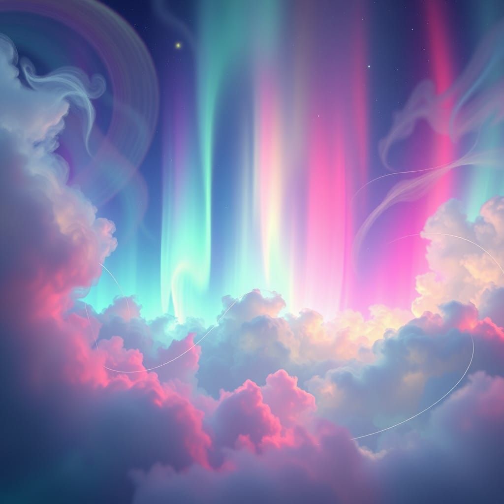 Ethereal Dreamscape in Vibrant Colors