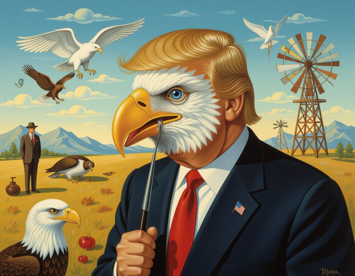 Surreal Homunculus with Animal Features