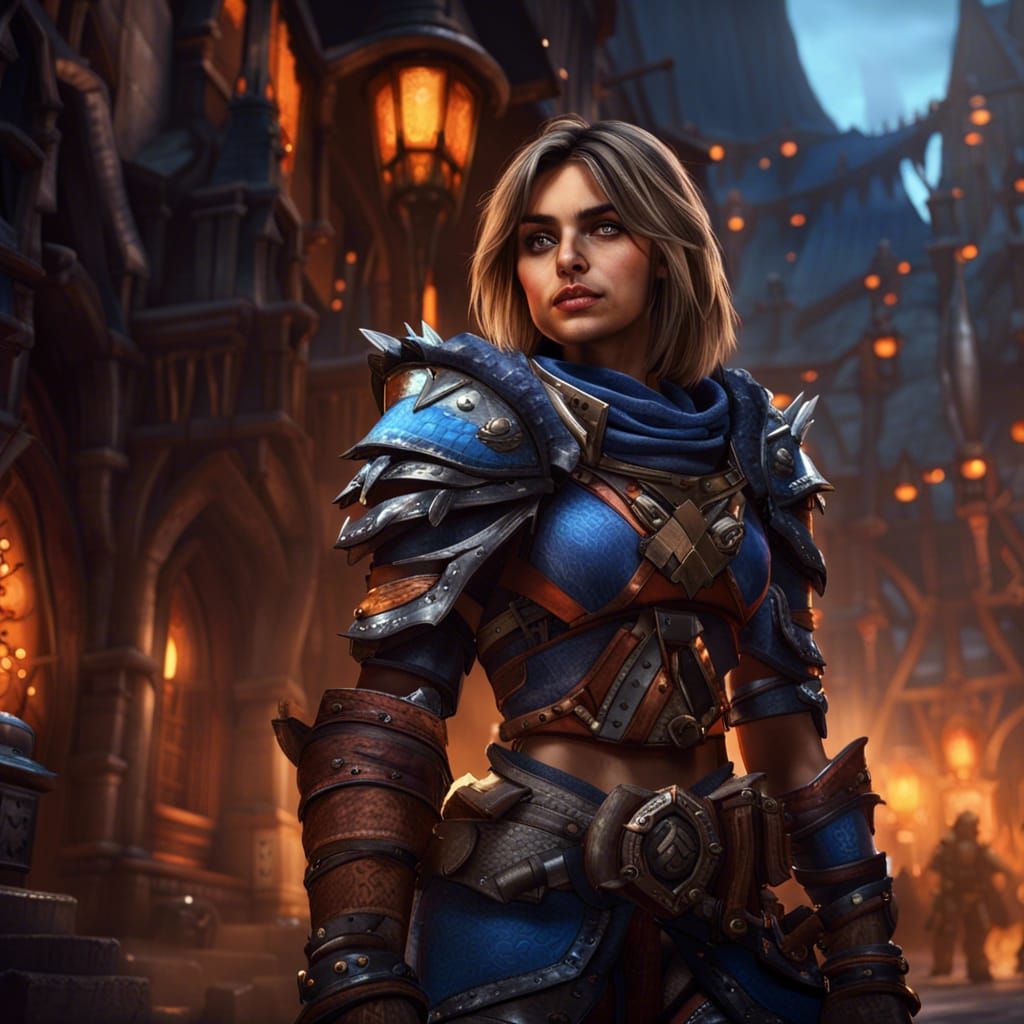 Young Monster Hunter in Ironforge City