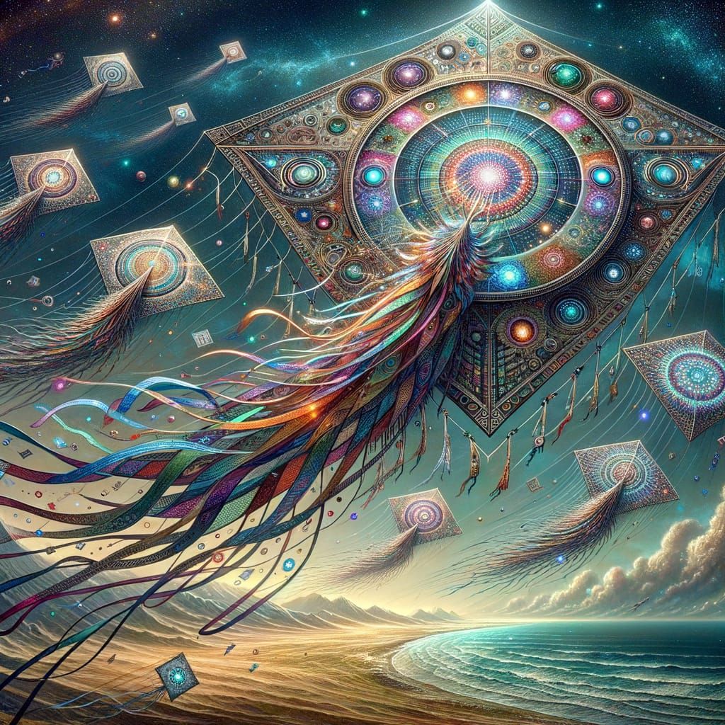 Interdimensional Kite Festival with Spectral Entities