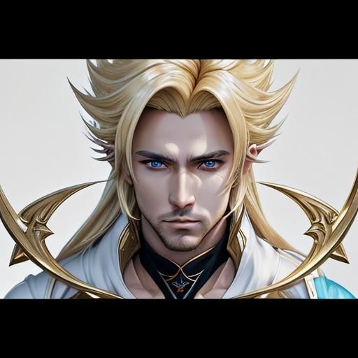 Volo Fused with Arceus: Anime Concept Art