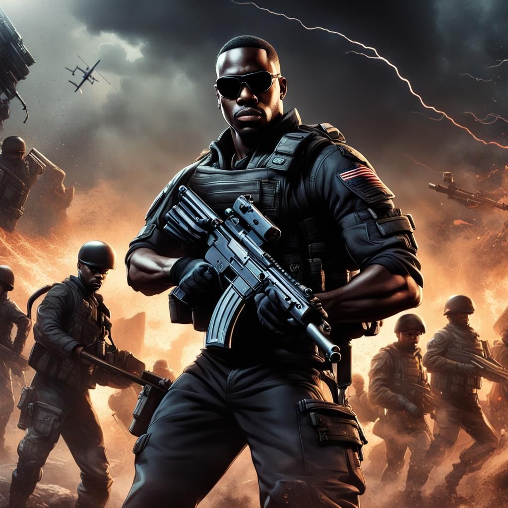 Road Block Prepares for Battle in Comic Book Style