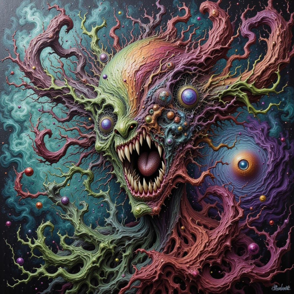 Visceral Expressionism of Pain-Induced Psychosis