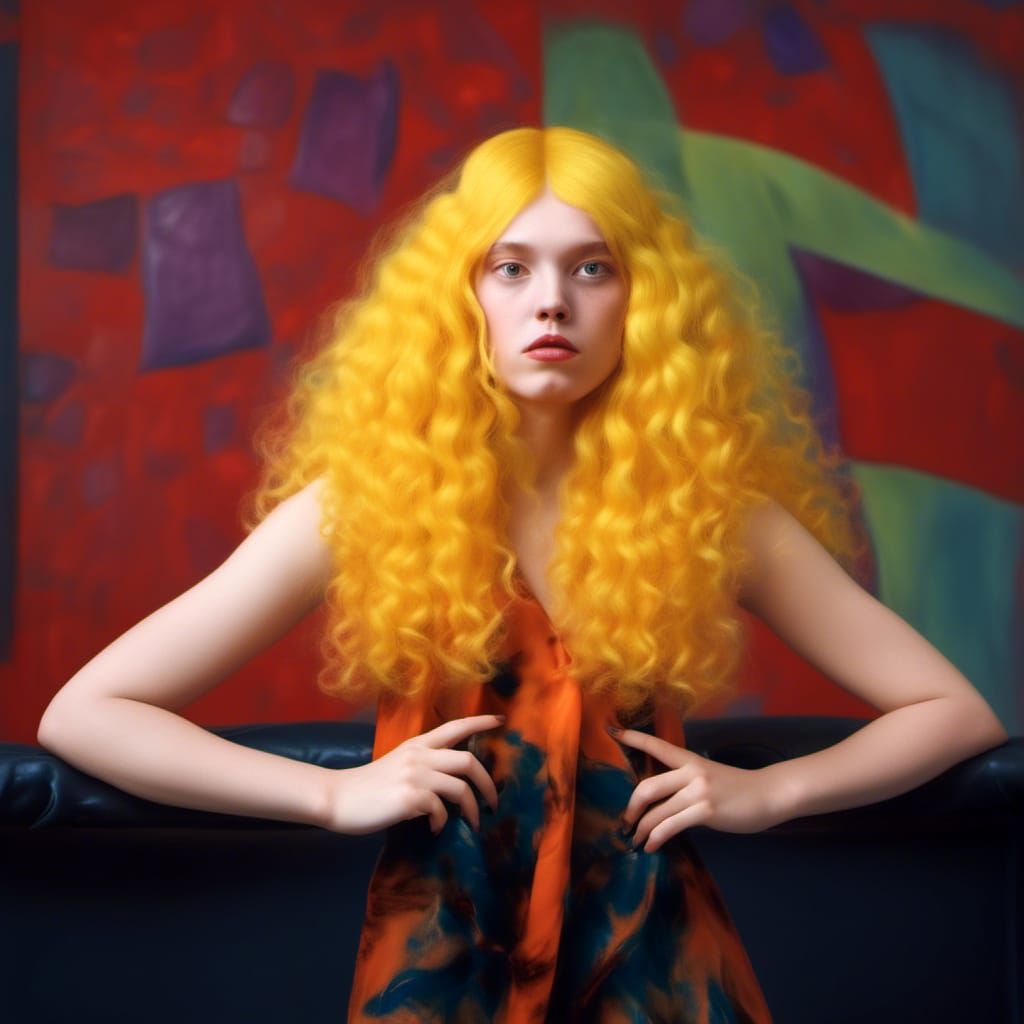 Art History Characters' Bizarre Night Party