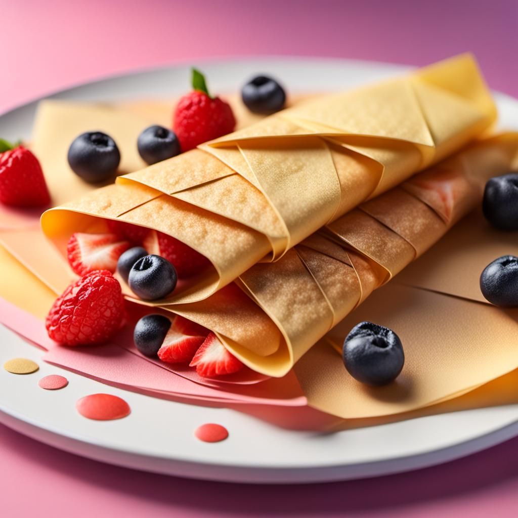 CREPES!! Now with Origami!
