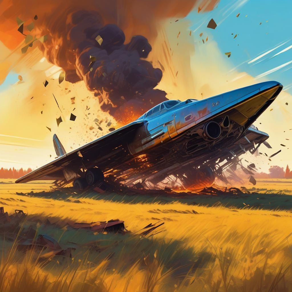 Vulcan Spacecraft Crash in 1950s Rural America