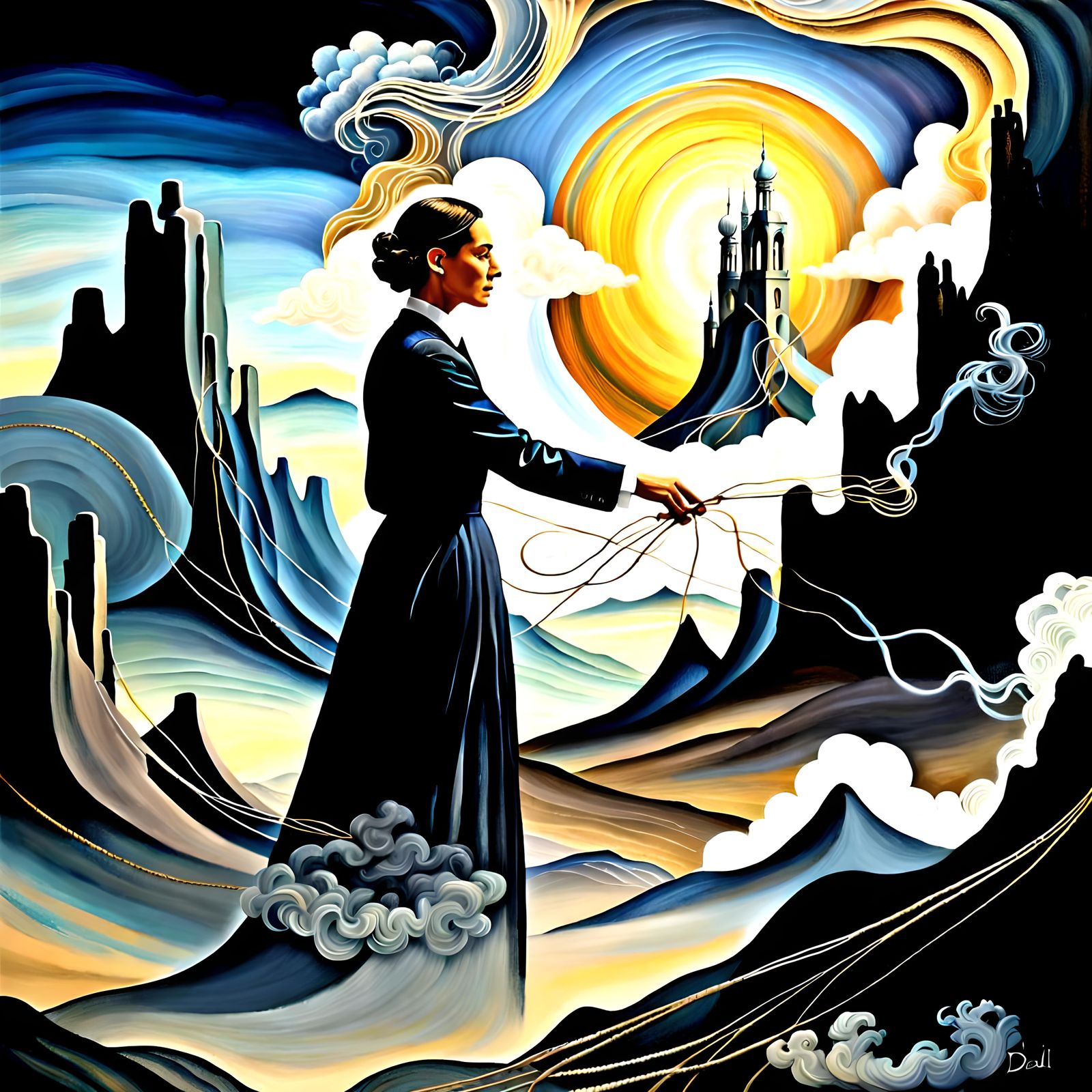 Monochromatic Inner World Consciousness and Dreams