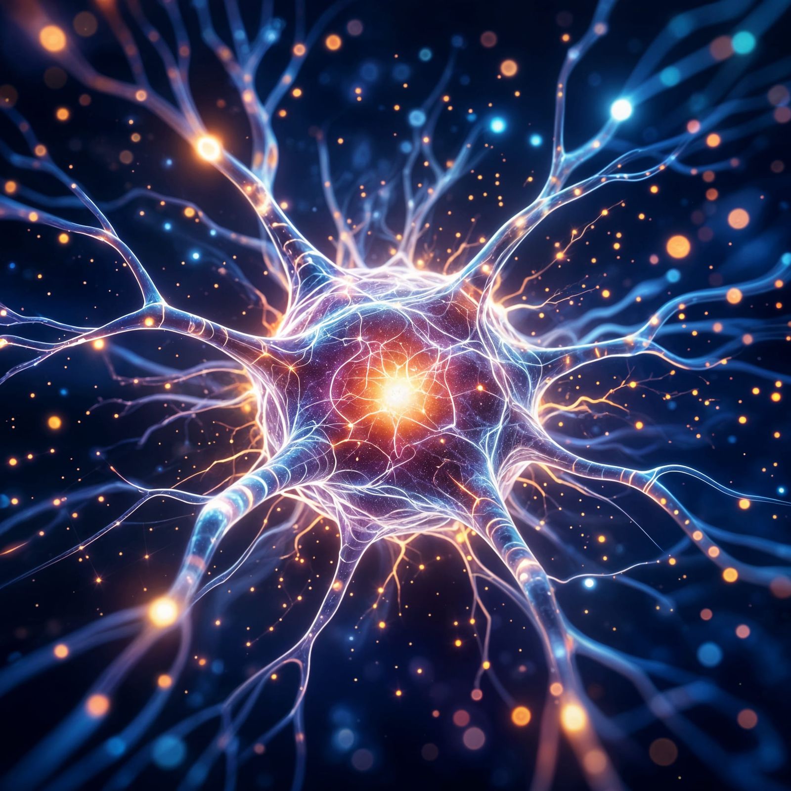 Neuron Galaxy: A Cosmic Transformation in Hyperrealism