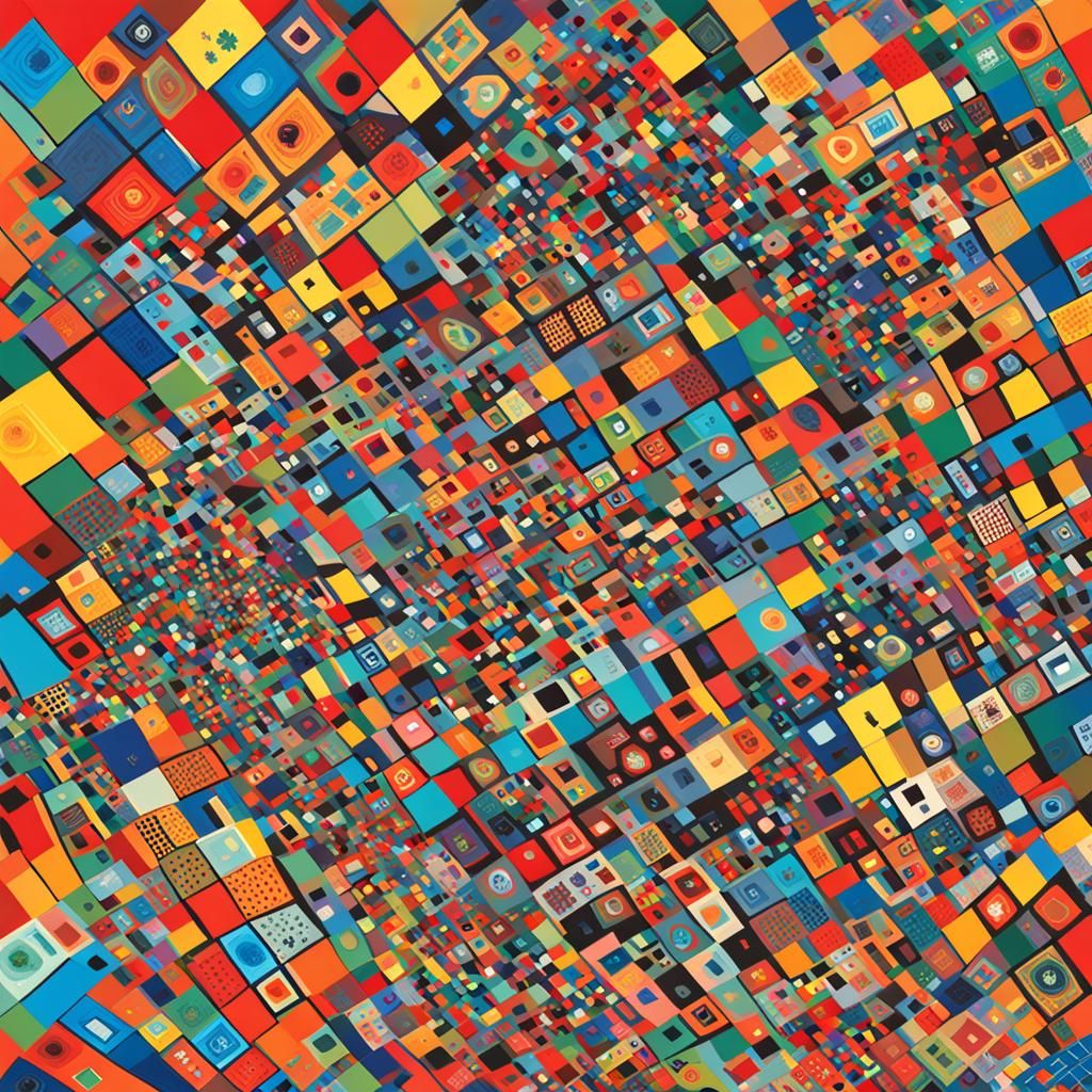 Chaotic Fantasy Concept Art in Detailed Matte Painting