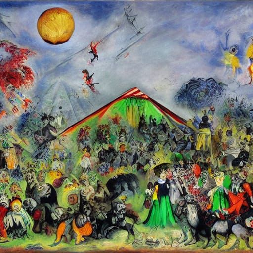 Vampire Code Circus at Nightmare Harvest Festival