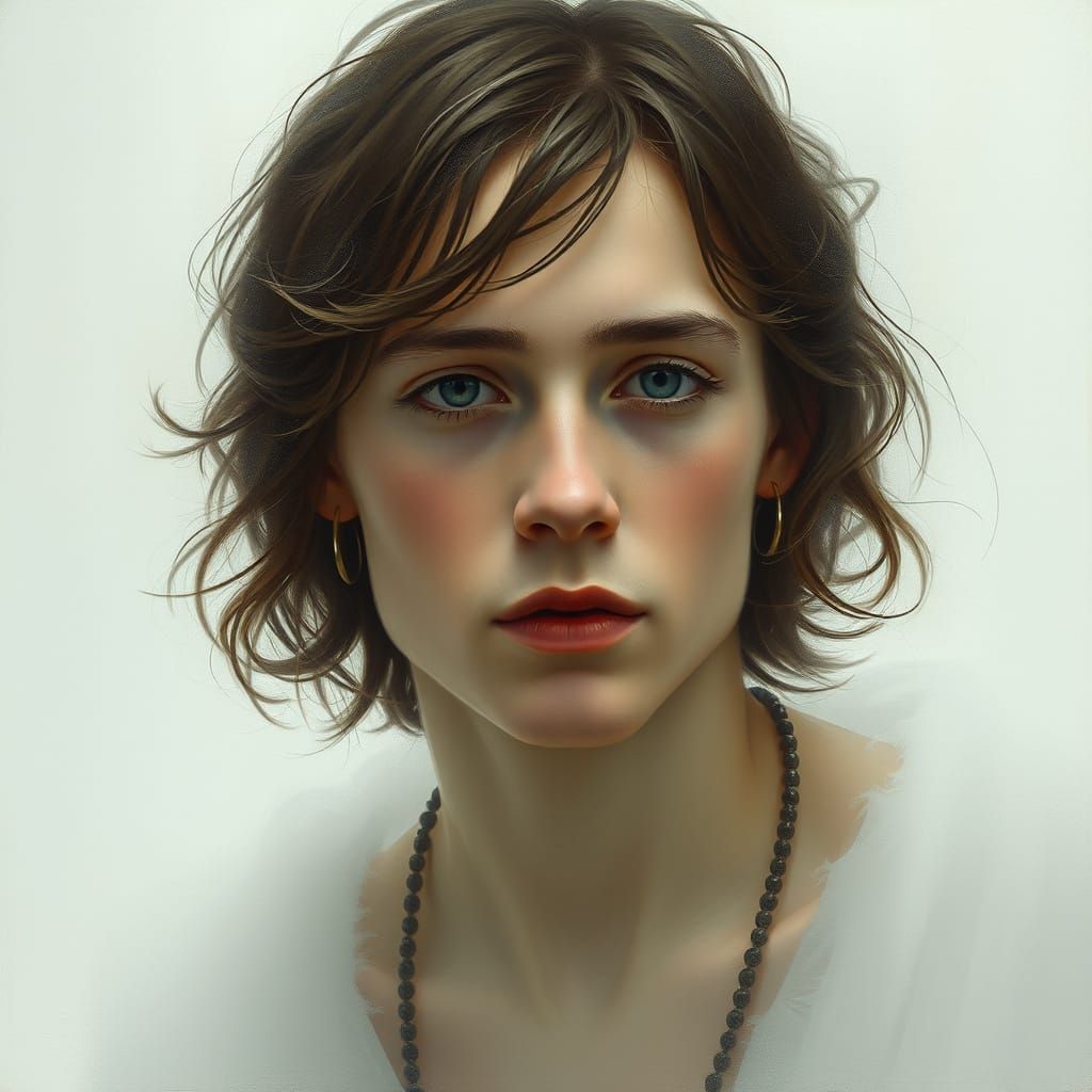 Mystical Portrait of Owen in Soft Light