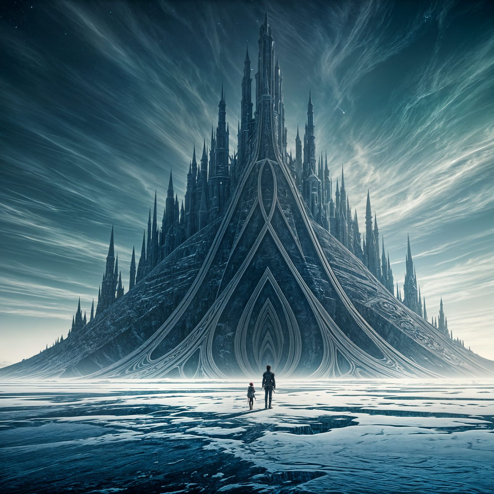 Antique Punk Empire on Blue Ice Planet