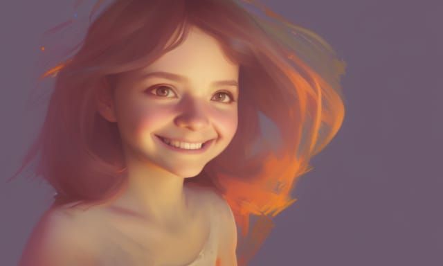 Smiling girl