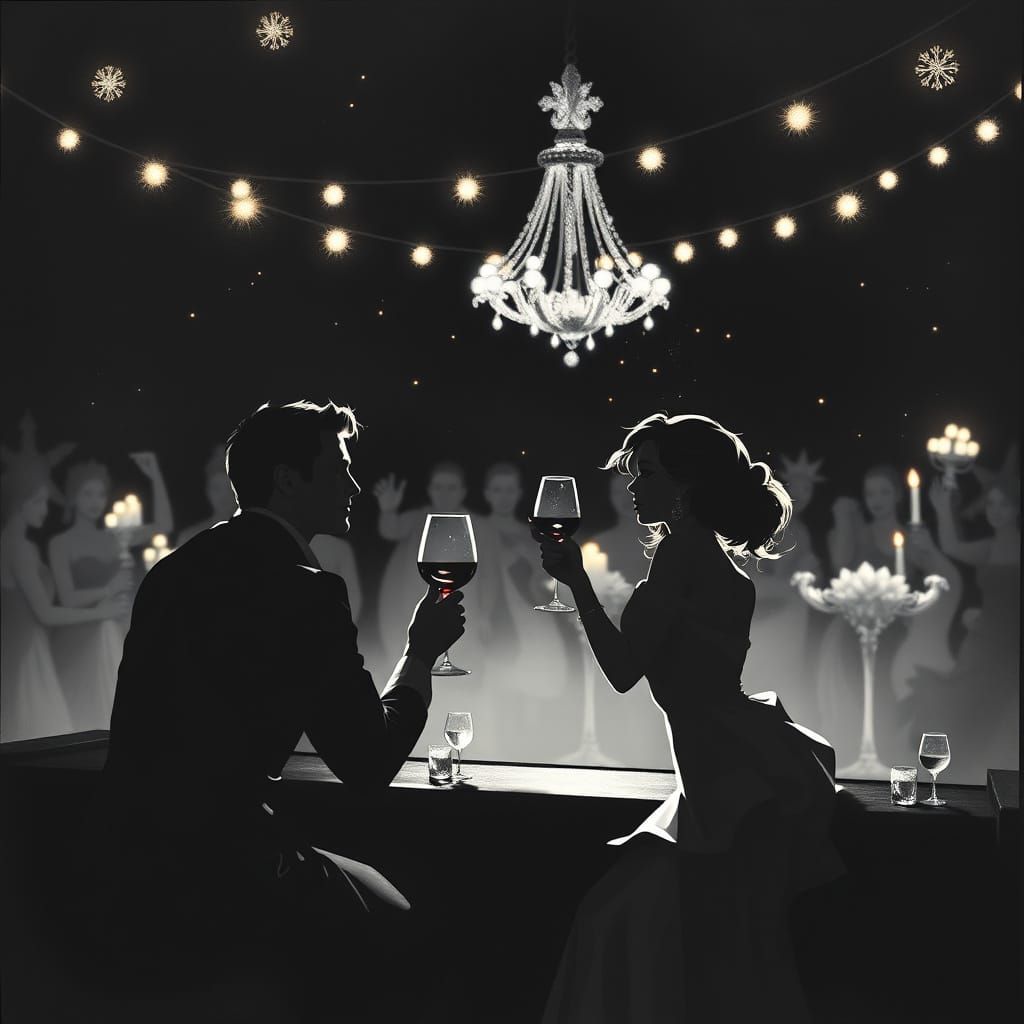 Captain Orders Wine for Memorable Dance