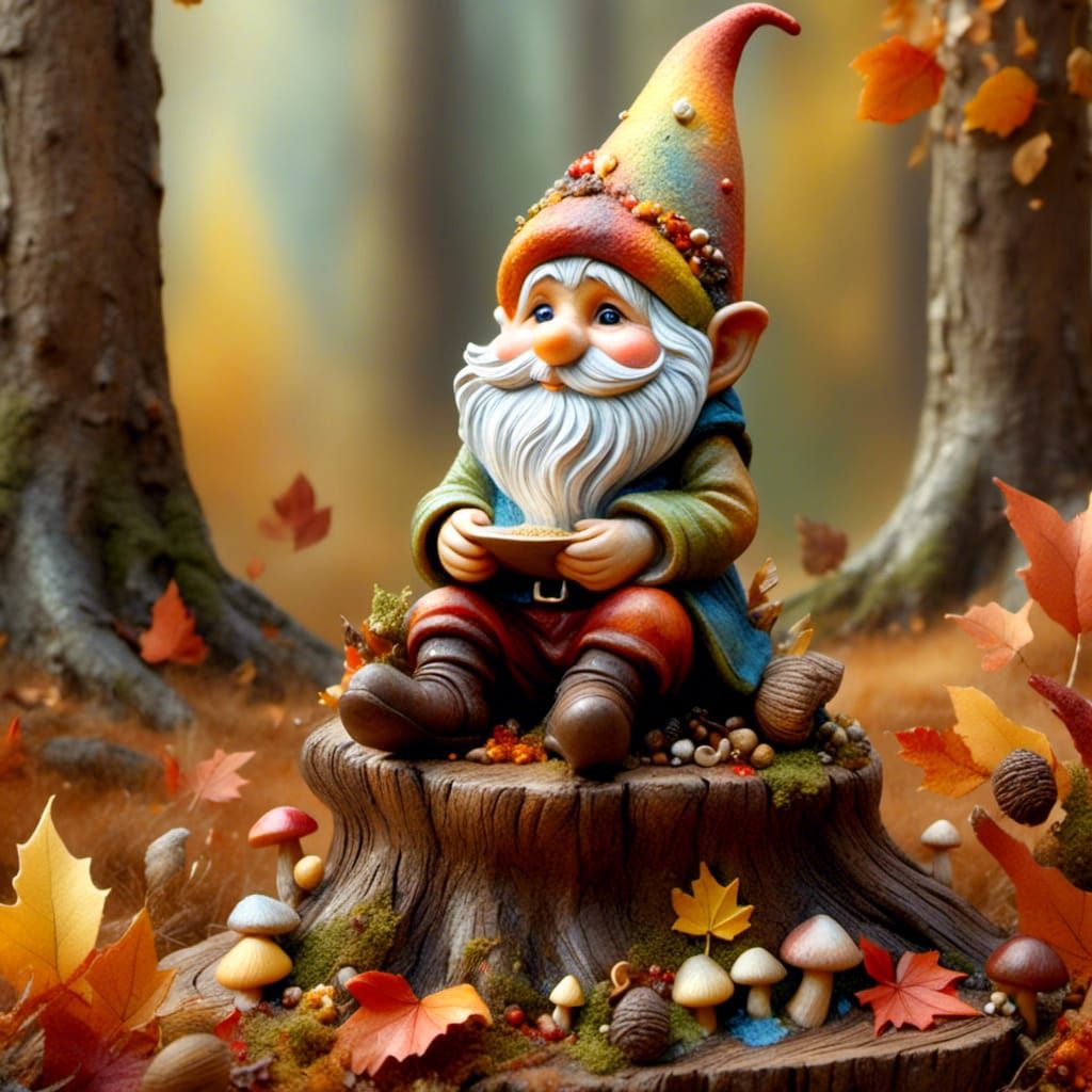 <lora:Nordic Gnomes:1.0> whimsical nordic gnome man wearing ...
