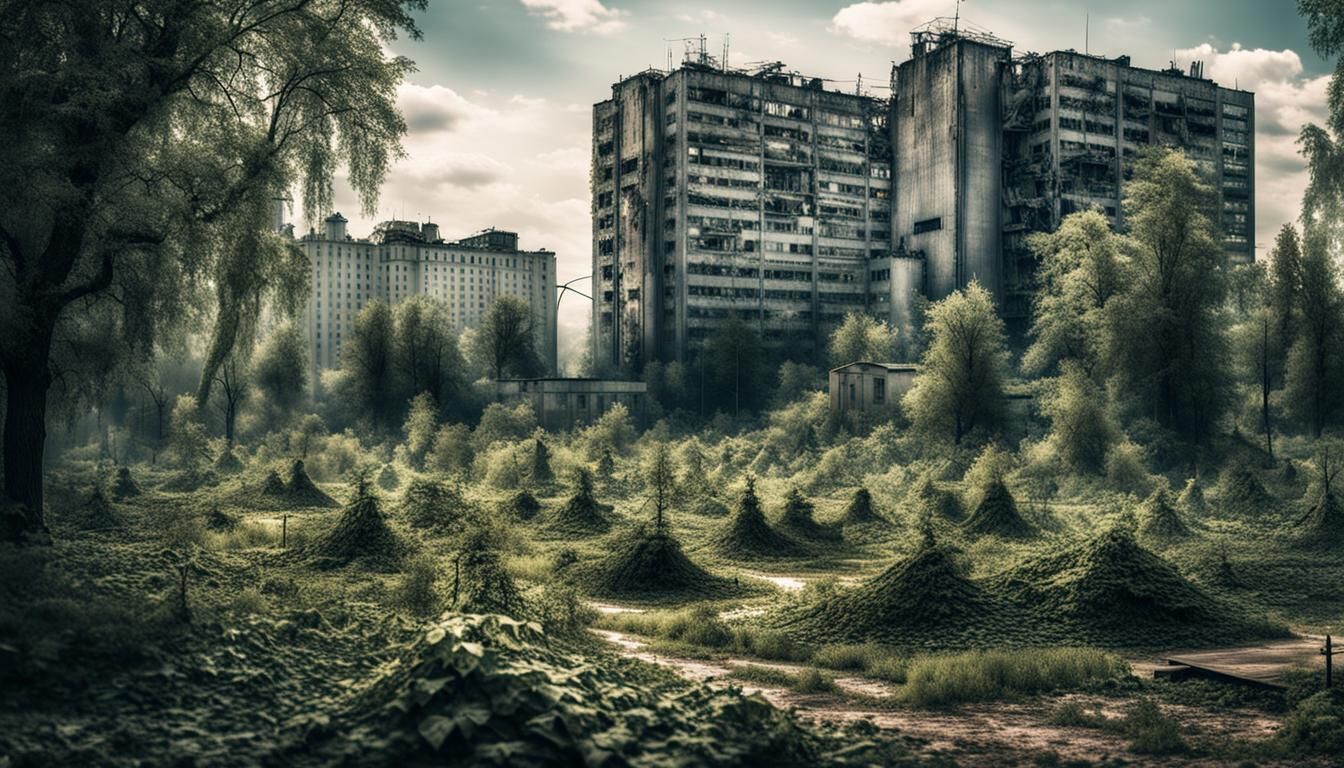Chernobyl City Abandoned: Hyperrealistic Photography