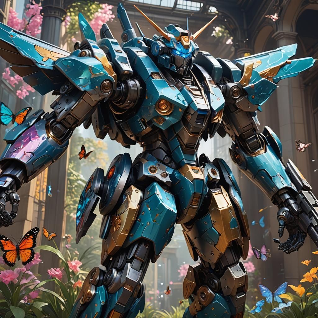 Mech Concept-  Codename: Cobolt Morpho