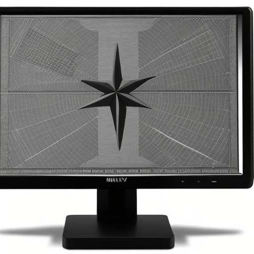 Military Radar Screen Display