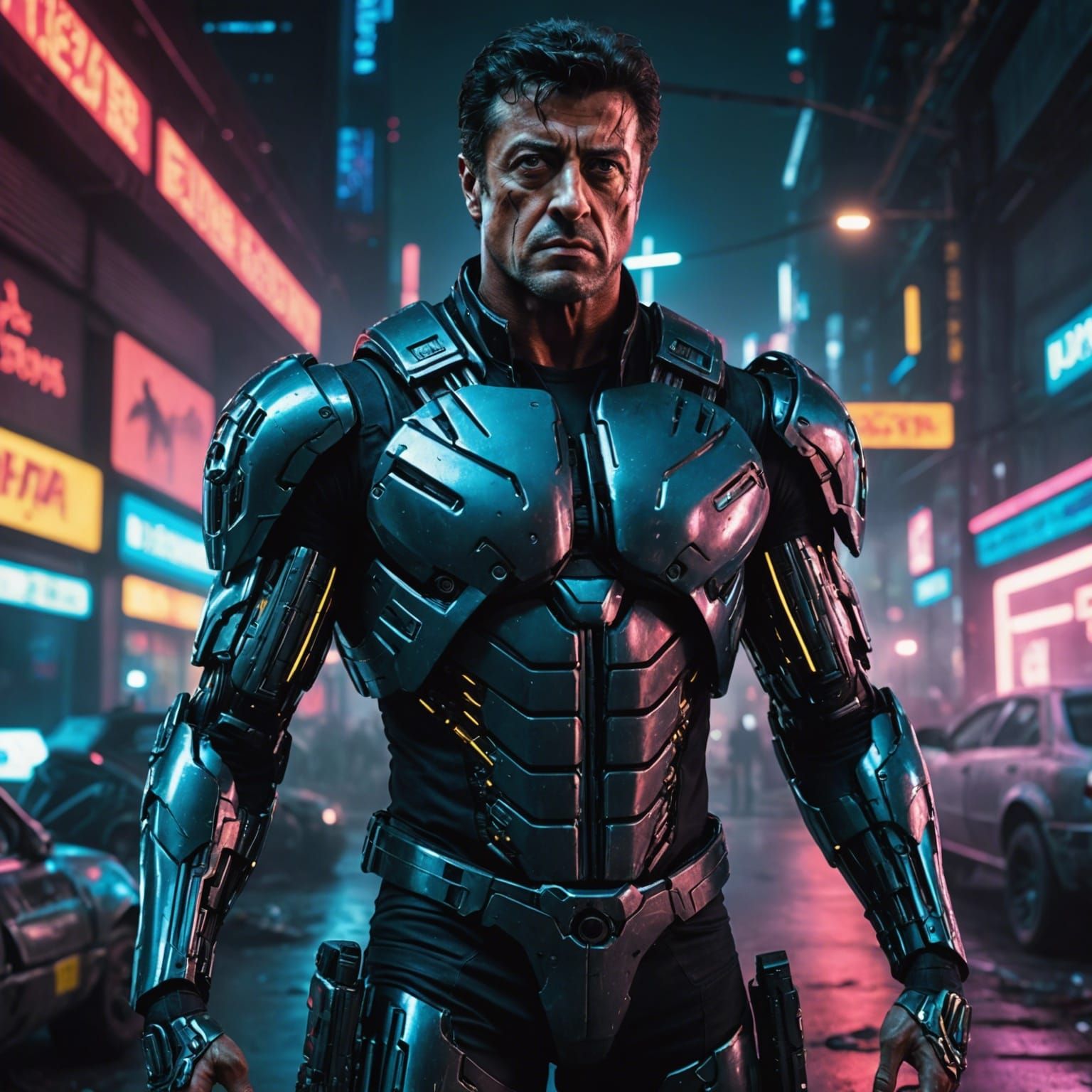 Terminator: Future Warrior starring Sylvester Stallone (seri...