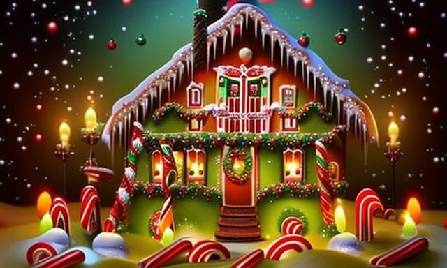 Gingerbread Farmhouse