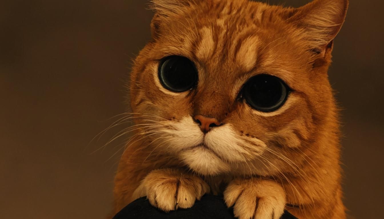 Image of a Lonely Sad Cat