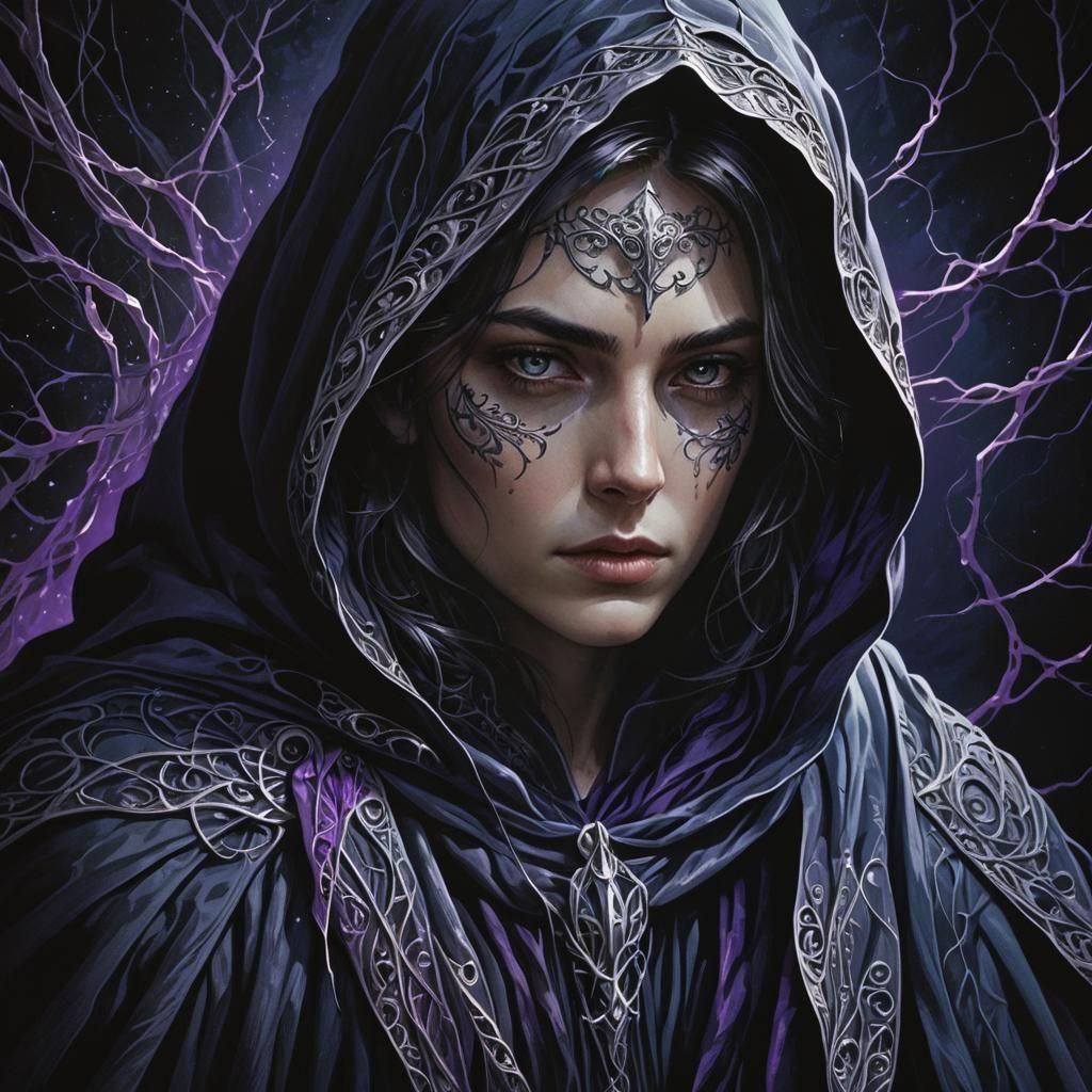 Shadow Cloak: A Majestic Fantasy Garment