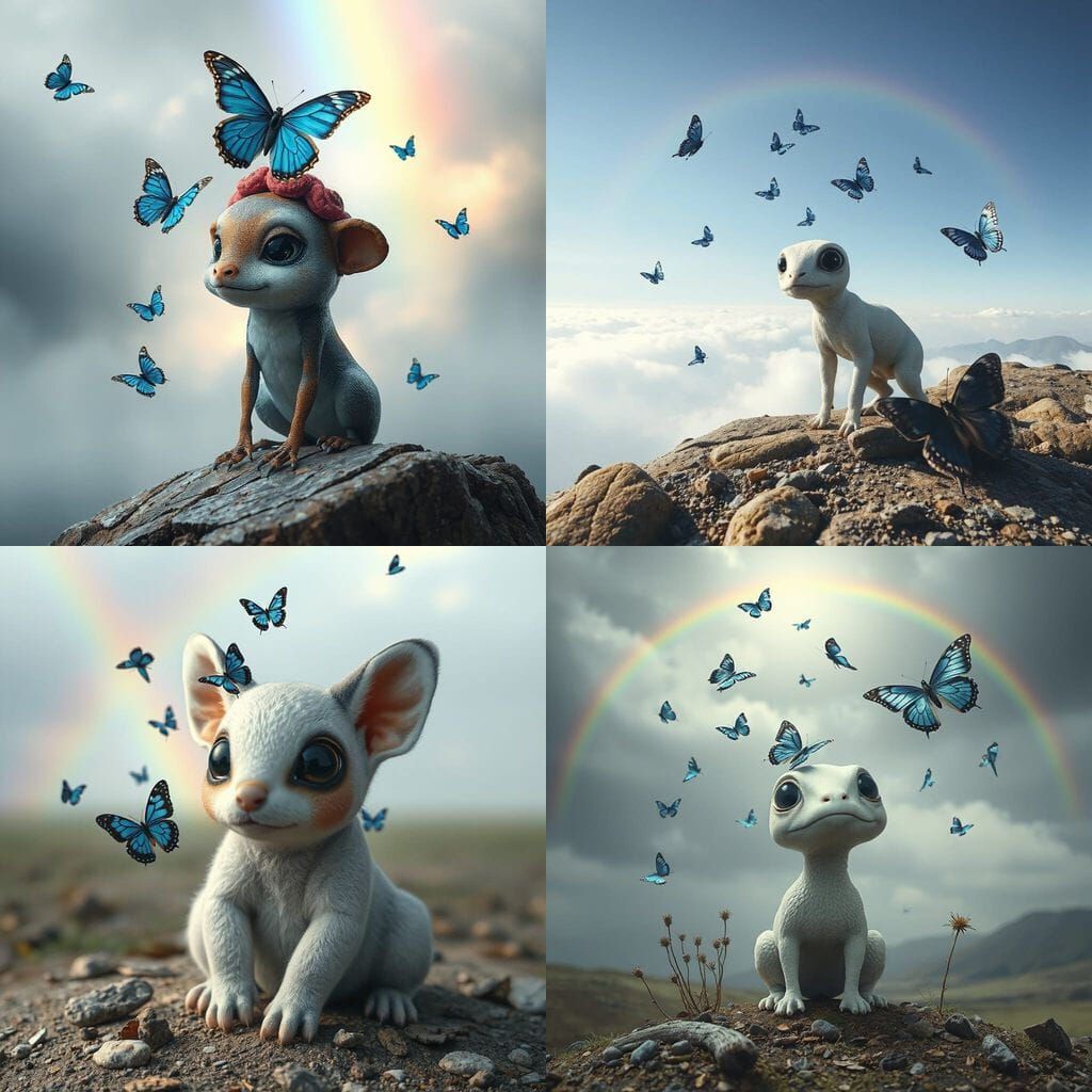 Whimsical Leszek Bujnowski-Inspired Creature Soars Amidst Ra...