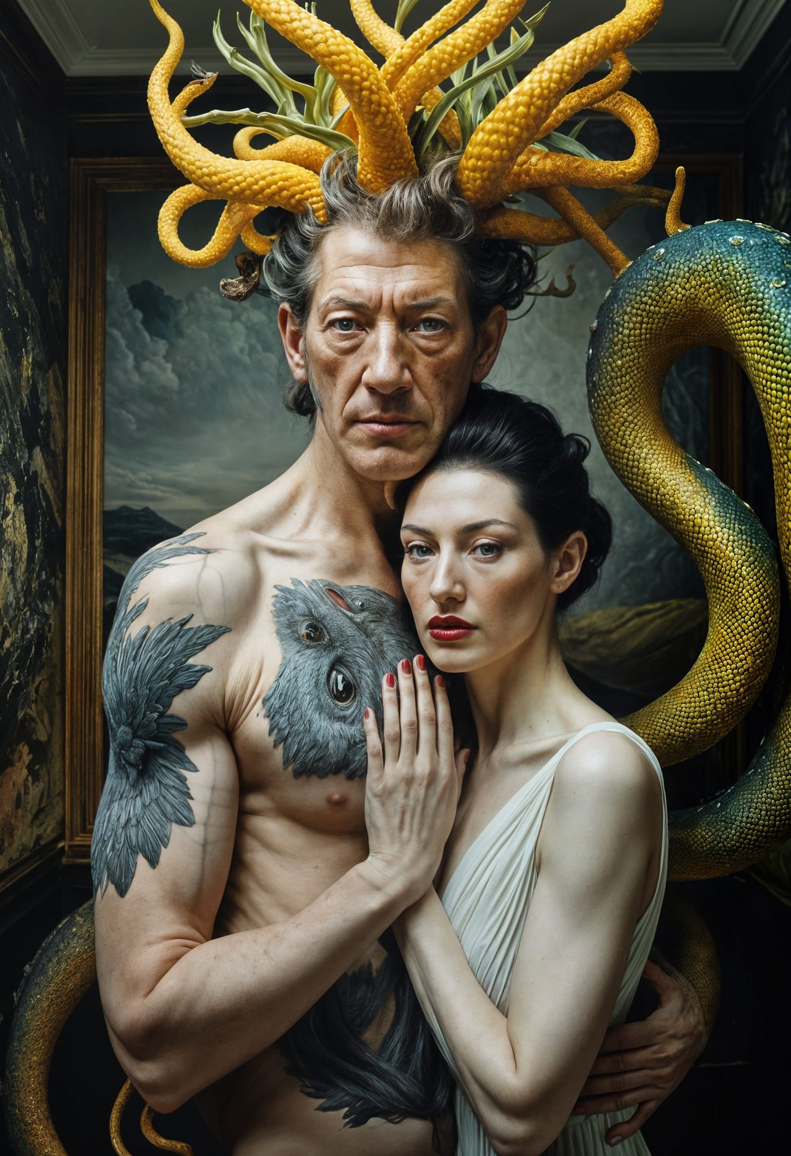 Surreal Portraits of Exotic People and Aliens