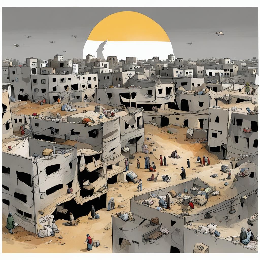 Graphic Image: Starvation in a Conflict Zone