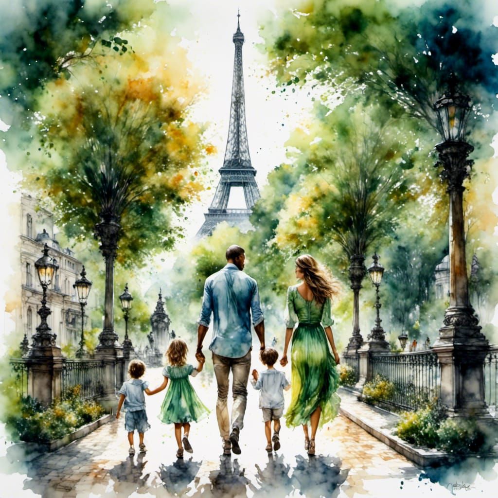 Parisienne walkways by Gary Moore