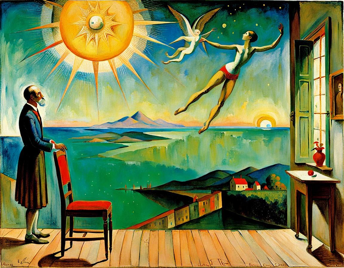 Magic Realism Inspired Surreal Dreamscape