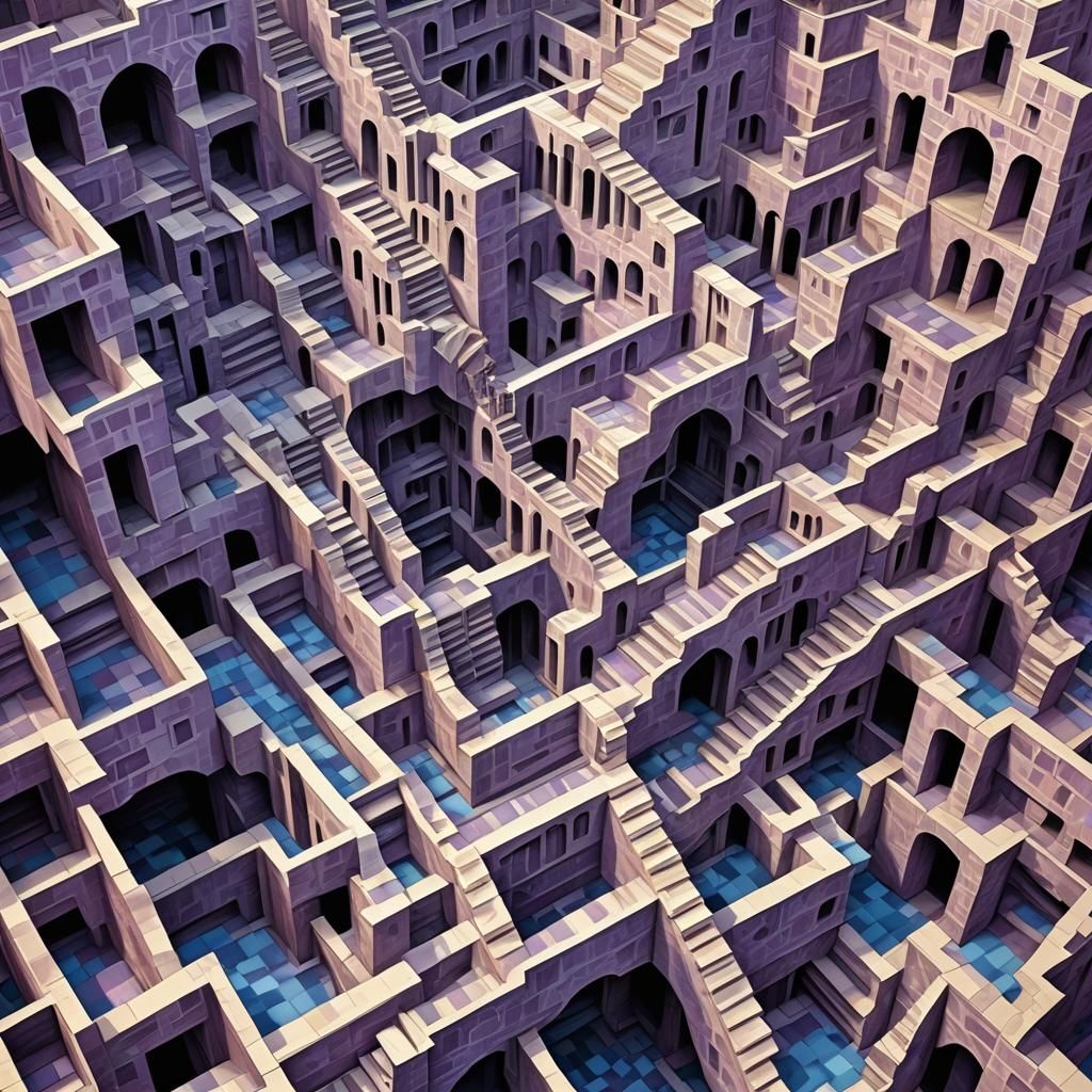 M.C. Escher style - 12